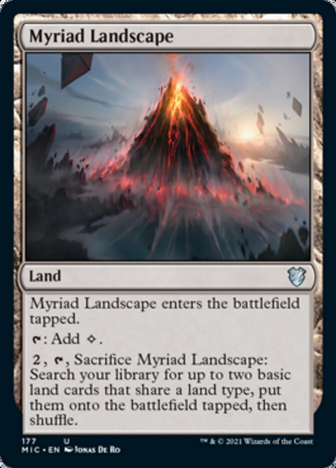 Myriad Landscape [Innistrad: Midnight Hunt Commander] | Black Swamp Games