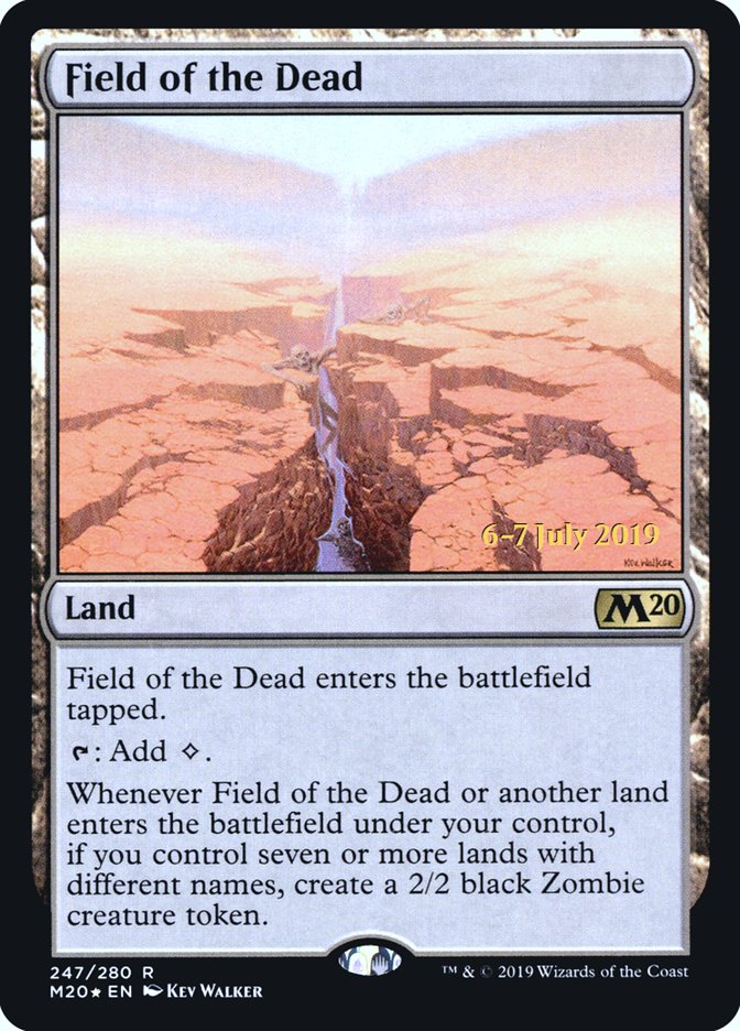 Field of the Dead  [Core Set 2020 Prerelease Promos] | Black Swamp Games