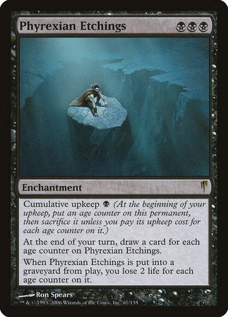 Phyrexian Etchings [Coldsnap] | Black Swamp Games