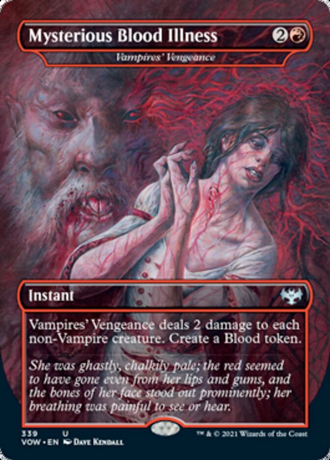 Vampires' Vengeance - Mysterious Blood Illness [Innistrad: Crimson Vow] | Black Swamp Games