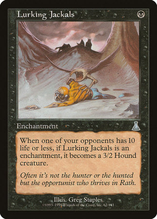 Lurking Jackals [Urza's Destiny] | Black Swamp Games