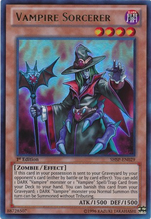 Vampire Sorcerer [SHSP-EN029] Ultra Rare | Black Swamp Games