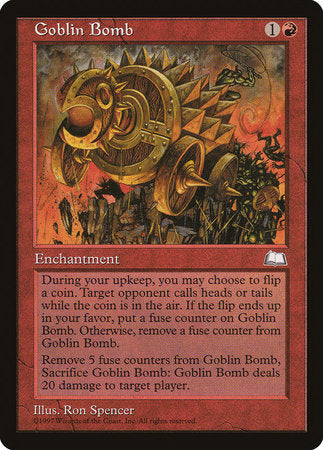 Goblin Bomb [Weatherlight] | Black Swamp Games