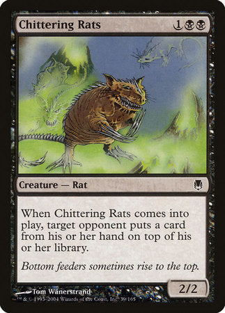 Chittering Rats [Darksteel] | Black Swamp Games
