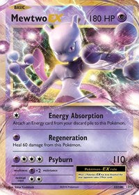 Mewtwo EX (52/108) (Jumbo Card) [XY: Evolutions] | Black Swamp Games