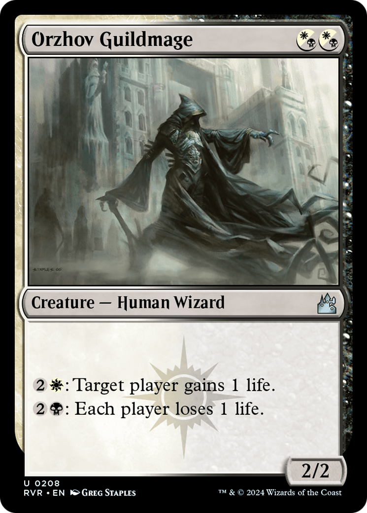 Orzhov Guildmage [Ravnica Remastered] | Black Swamp Games