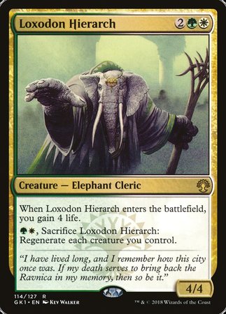 Loxodon Hierarch [GRN Guild Kit] | Black Swamp Games