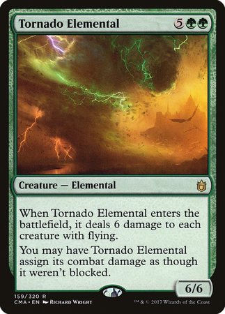 Tornado Elemental [Commander Anthology] | Black Swamp Games