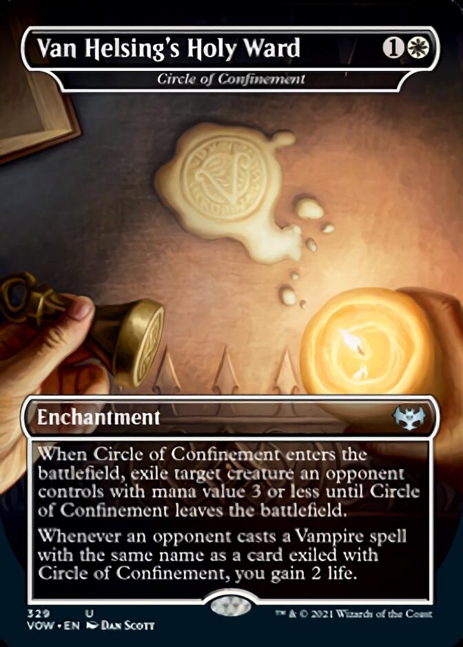 Circle of Confinement - Van Helsing's Holy Ward [Innistrad: Crimson Vow] | Black Swamp Games