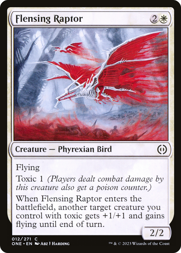 Flensing Raptor [Phyrexia: All Will Be One] | Black Swamp Games