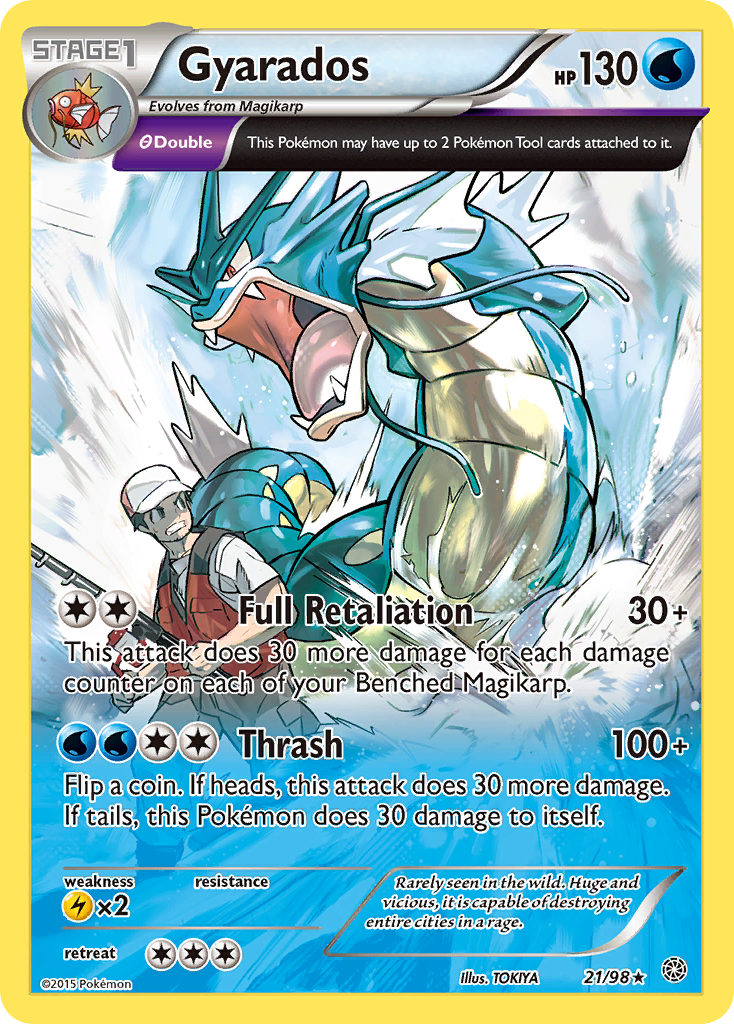 Gyarados (21/98) [XY: Ancient Origins] | Black Swamp Games