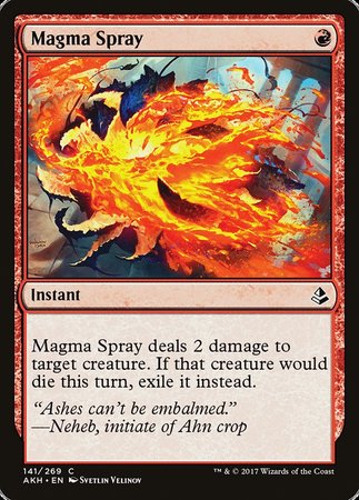 Magma Spray [Amonkhet] | Black Swamp Games