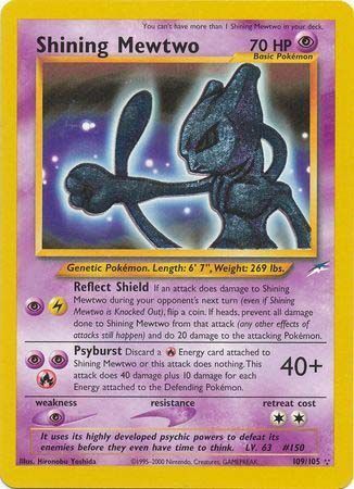 Shining Mewtwo (109/105) [Neo Destiny Unlimited] | Black Swamp Games