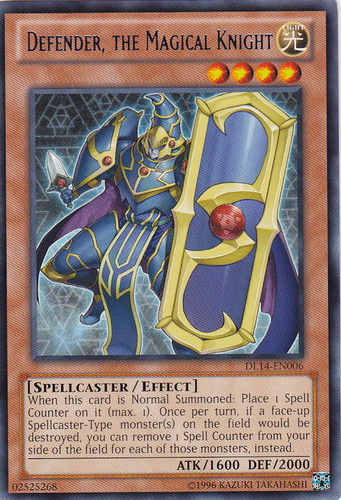 Defender, the Magical Knight (Blue) [DL14-EN006] Rare | Black Swamp Games