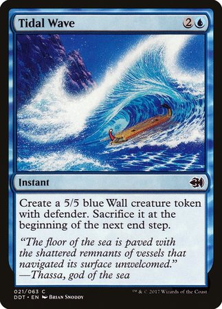 Tidal Wave [Duel Decks: Merfolk vs. Goblins] | Black Swamp Games