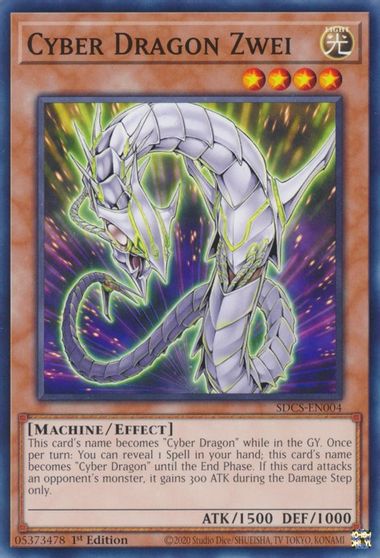 Cyber Dragon Zwei [SDCS-EN004] Common | Black Swamp Games