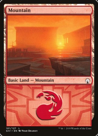 Mountain (101) [GRN Guild Kit] | Black Swamp Games
