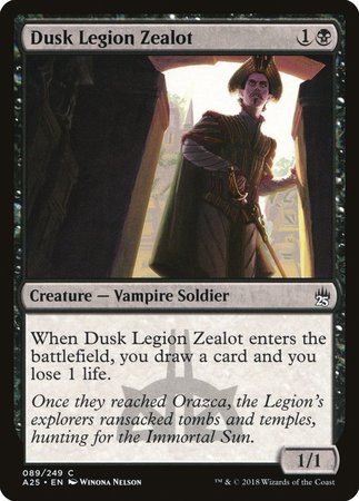 Dusk Legion Zealot [Masters 25] | Black Swamp Games
