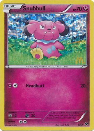 Snubbull (8/12) [McDonald's Promos: 2014 Collection] | Black Swamp Games