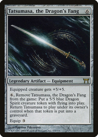 Tatsumasa, the Dragon's Fang [Champions of Kamigawa] | Black Swamp Games