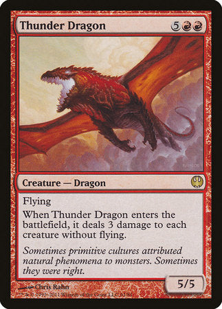 Thunder Dragon [Duel Decks: Knights vs. Dragons] | Black Swamp Games