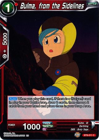 Bulma, from the Sidelines [BT6-011] | Black Swamp Games