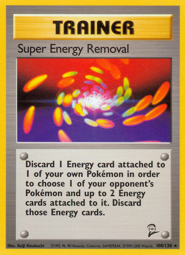 Super Energy Removal (108/130) [Base Set 2] | Black Swamp Games