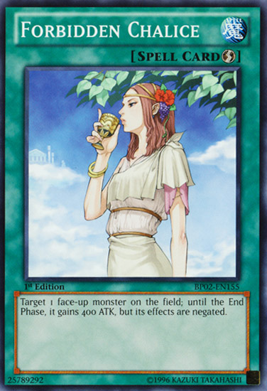 Forbidden Chalice [BP02-EN155] Mosaic Rare | Black Swamp Games