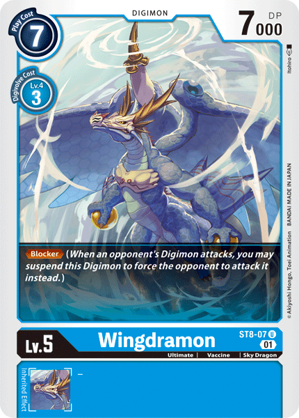 Wingdramon [ST8-07] [Starter Deck: Ulforce Veedramon] | Black Swamp Games