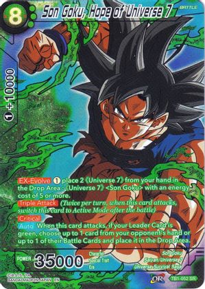 Son Goku, Hope of Universe 7 (TB1-052) [Collector's Selection Vol. 2] | Black Swamp Games