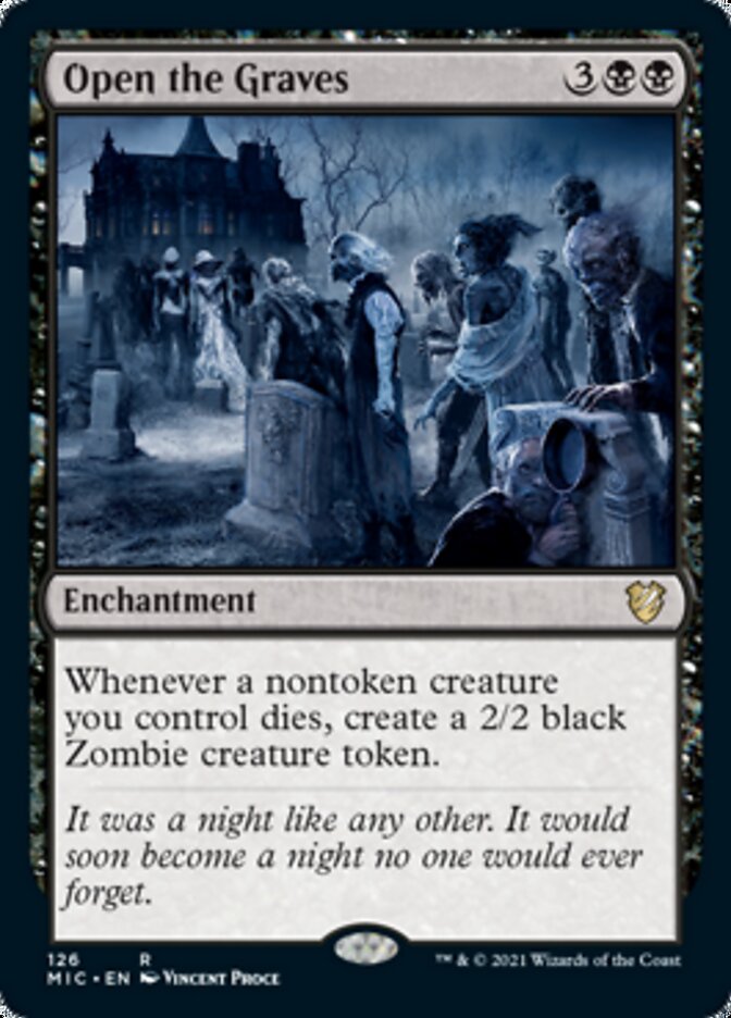 Open the Graves [Innistrad: Midnight Hunt Commander] | Black Swamp Games