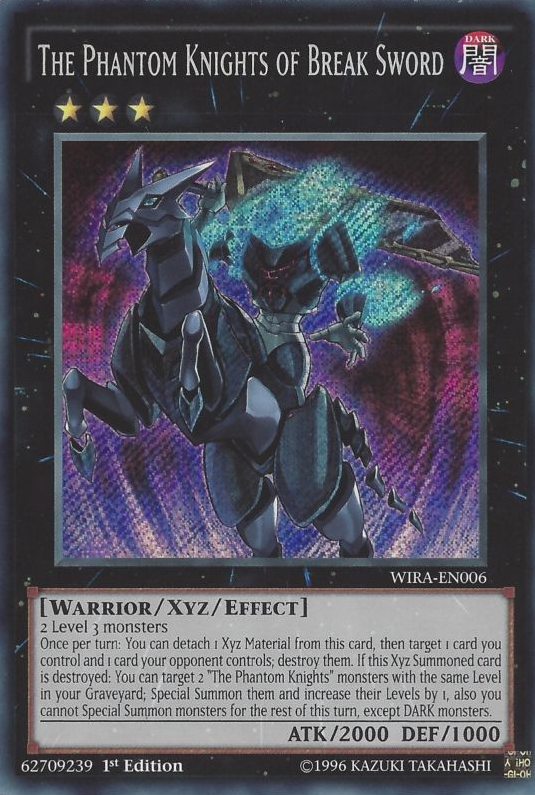 The Phantom Knights of Break Sword [WIRA-EN006] Secret Rare | Black Swamp Games