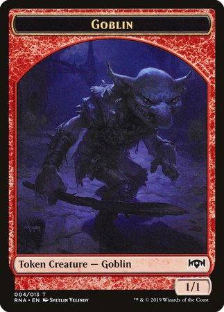 Goblin Token [Ravnica Allegiance Tokens] | Black Swamp Games