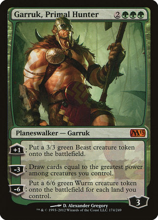 Garruk, Primal Hunter [Magic 2013] | Black Swamp Games