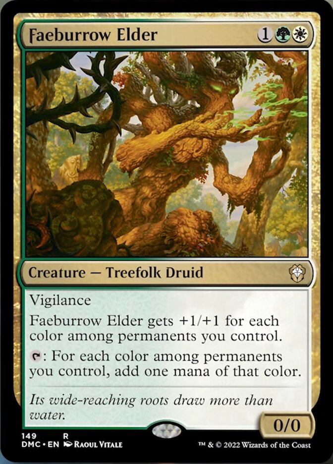 Faeburrow Elder [Dominaria United Commander] | Black Swamp Games