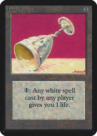 Ivory Cup [Limited Edition Alpha] | Black Swamp Games