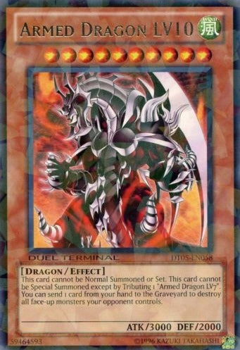 Armed Dragon LV10 [DT05-EN058] Rare | Black Swamp Games