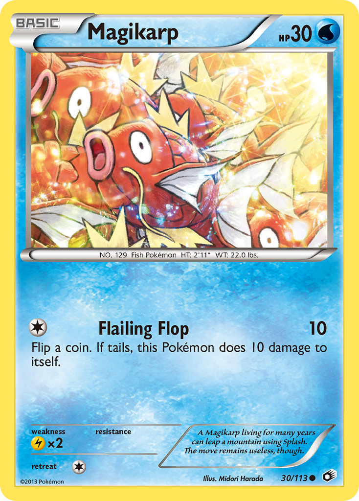 Magikarp (30/113) [Black & White: Legendary Treasures] | Black Swamp Games