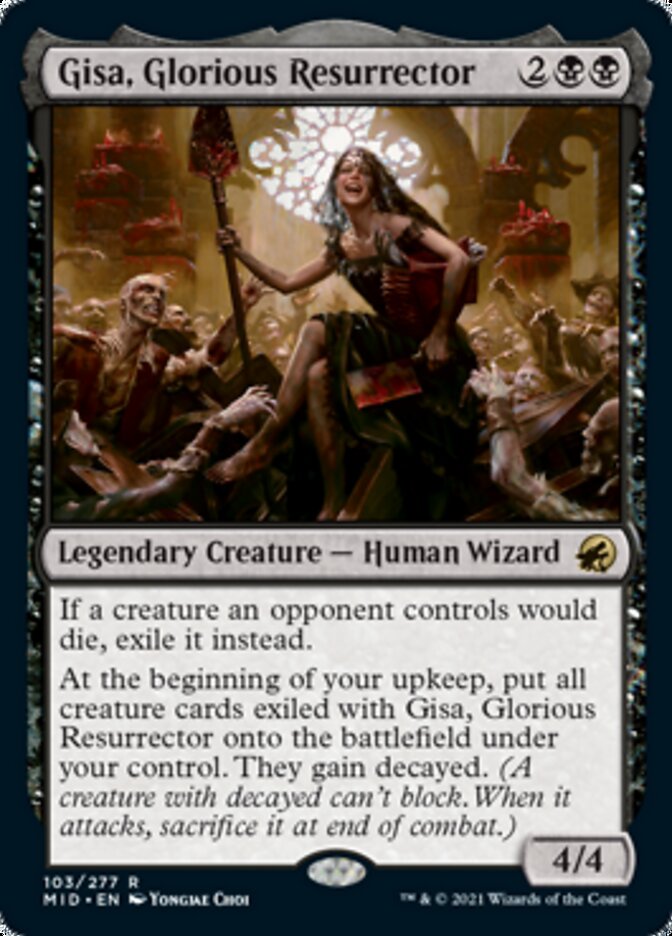 Gisa, Glorious Resurrector [Innistrad: Midnight Hunt] | Black Swamp Games