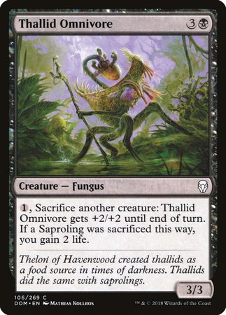 Thallid Omnivore [Dominaria] | Black Swamp Games