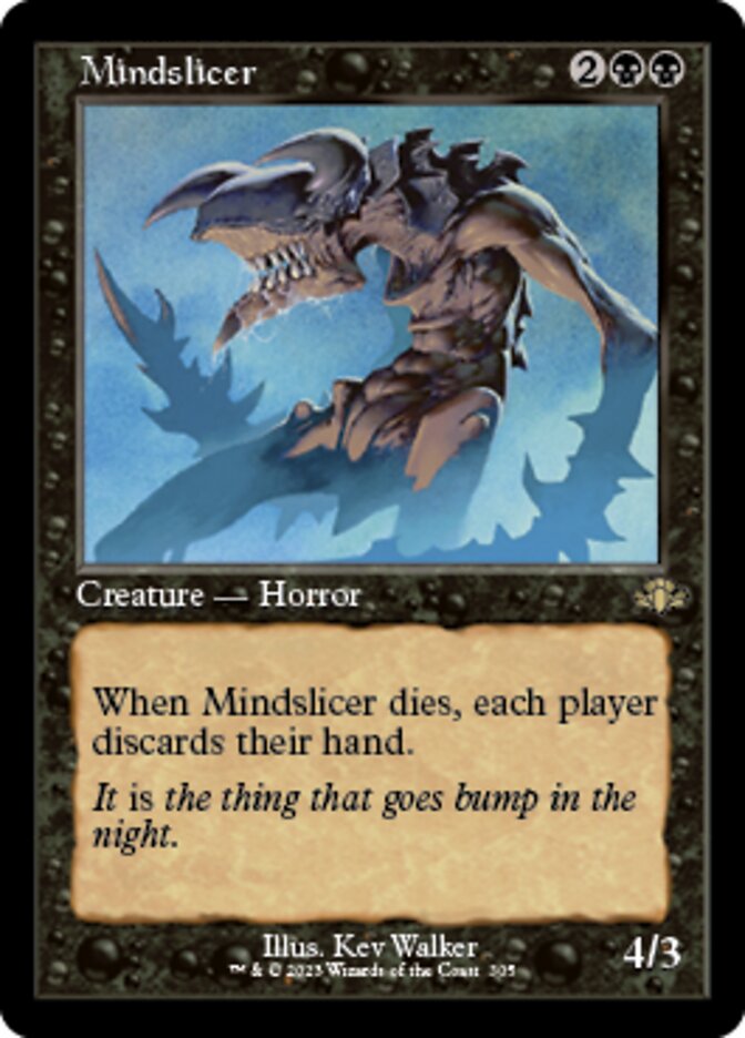 Mindslicer (Retro) [Dominaria Remastered] | Black Swamp Games