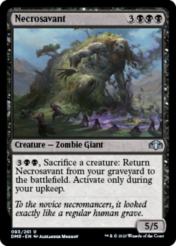 Necrosavant [Dominaria Remastered] | Black Swamp Games