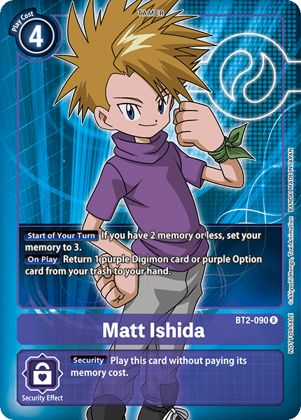 Matt Ishida [BT2-090] (Buy-A-Box Promo) [Release Special Booster Ver.1.0 Promos] | Black Swamp Games