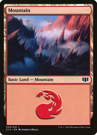 Mountain (333) [Commander 2014] | Black Swamp Games