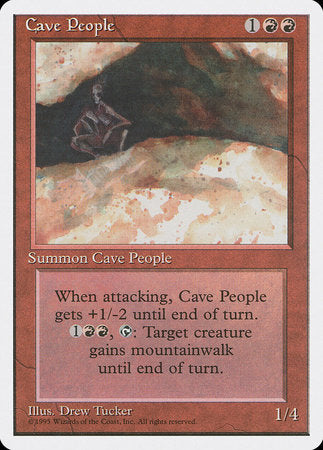 Cave People [Fourth Edition] | Black Swamp Games