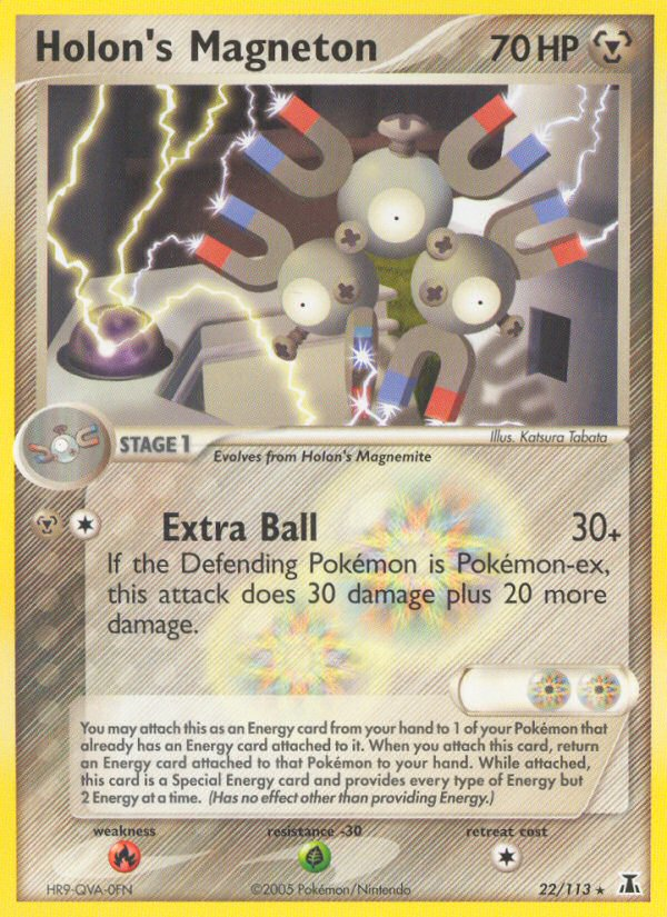 Holon's Magneton (22/113) [EX: Delta Species] | Black Swamp Games