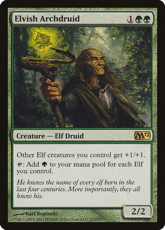 Elvish Archdruid [Magic 2012] | Black Swamp Games