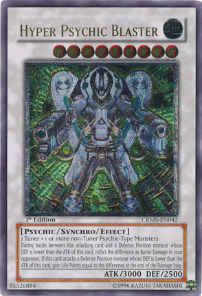 Hyper Psychic Blaster [CRMS-EN042] Ultimate Rare | Black Swamp Games