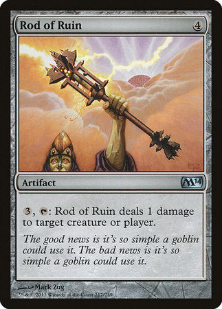 Rod of Ruin [Magic 2014] | Black Swamp Games