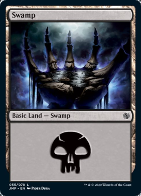 Swamp (55) [Jumpstart] | Black Swamp Games
